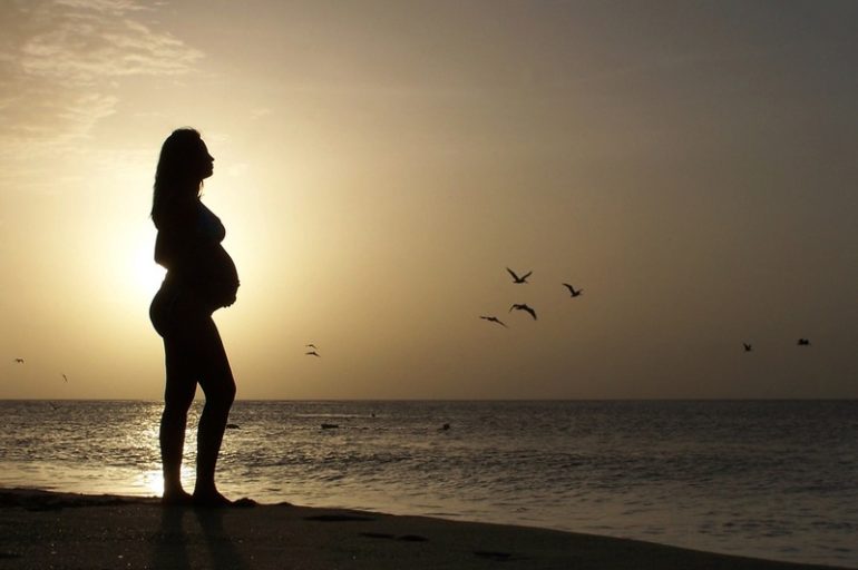 tomar el sol durante el embarazo
